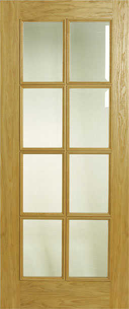 8 Light Internal Oak Door (RM2S)